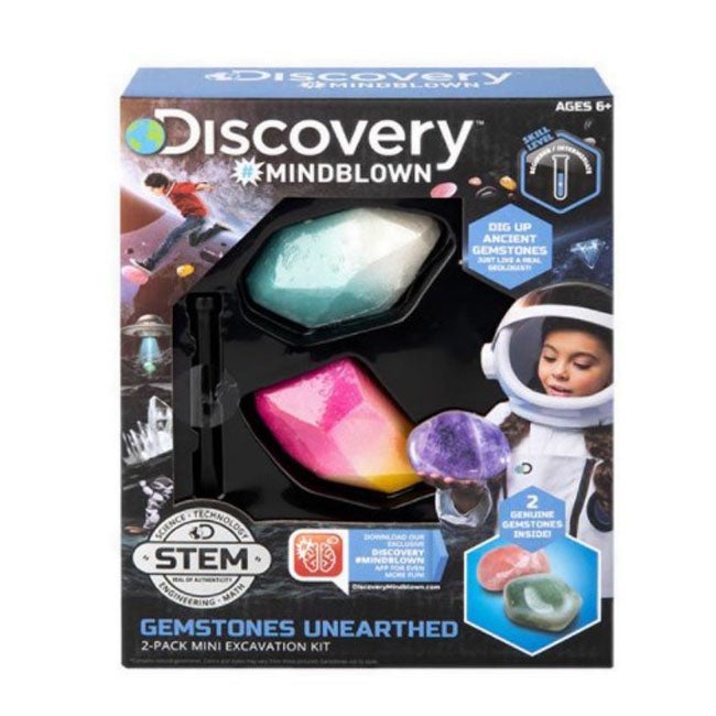 DISCOVERY KIDS MINDBLOWN EXCAVATION KIT MINI GEMSTONE