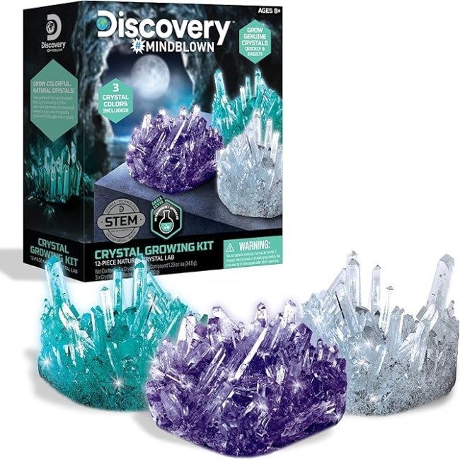 DISCOVERY KIDS CYRSTAL GROWING KIT 12PCS