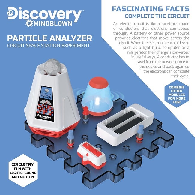DISCOVERY KIDS MINDBLOWN CIRCUIT ACTION PARTICLE ANALYZER