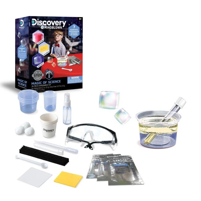 DISCOVERY KIDS EXPERIMENT KIT MAGIC OF SCIENCE