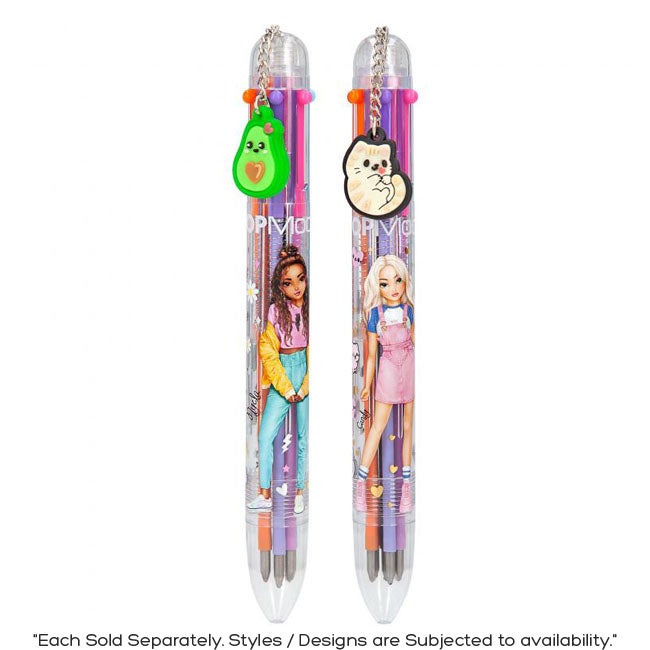 TOP MODEL GEL PEN WITH 6-COLOURS