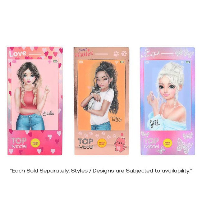 TOP MODEL MINI COLORING BOOK WITH SOUND