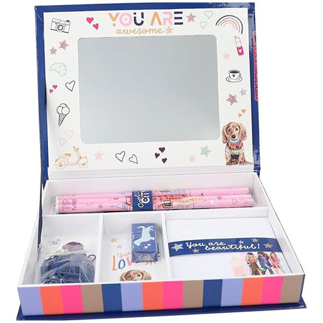 TOP MODEL CITY GIRLS STATIONERY BOX