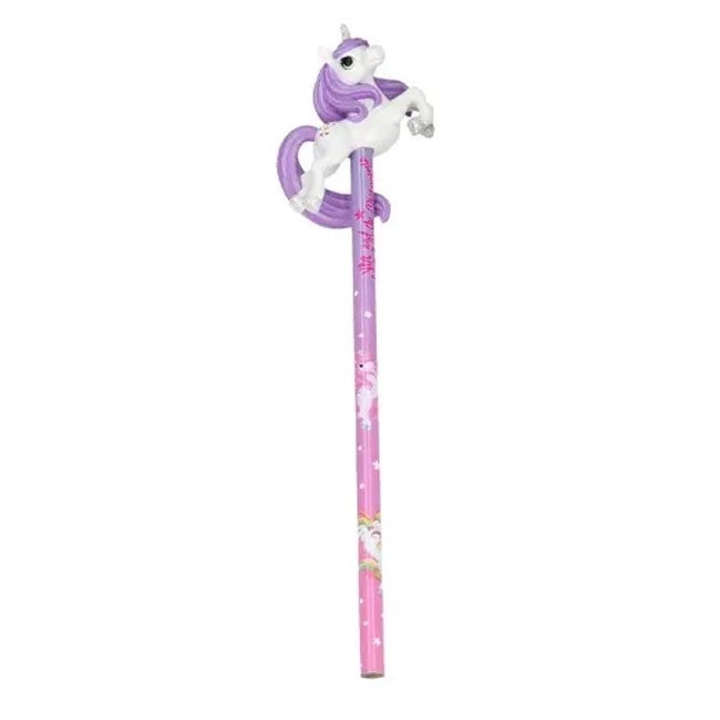 TOP MODEL YLVI PENCIL WITH 3D UNICORN TOPPER