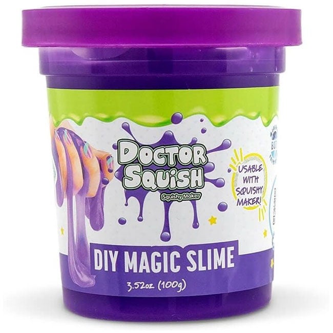 DOCTOR SQUISH DIY MAGIC SLIME BLISTER PACK PURPLE - 100GM