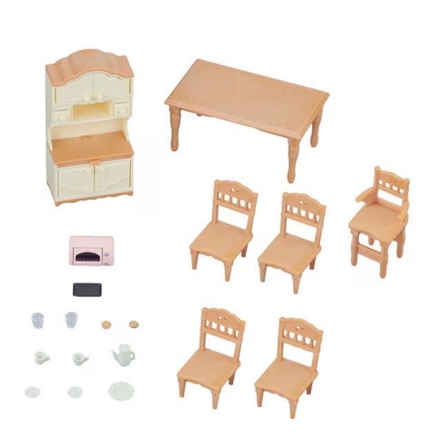 SYLVANIAN FAMILIES DINING ROOM SET