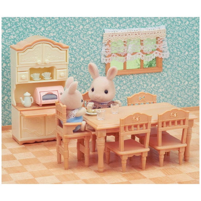 SYLVANIAN FAMILIES DINING ROOM SET