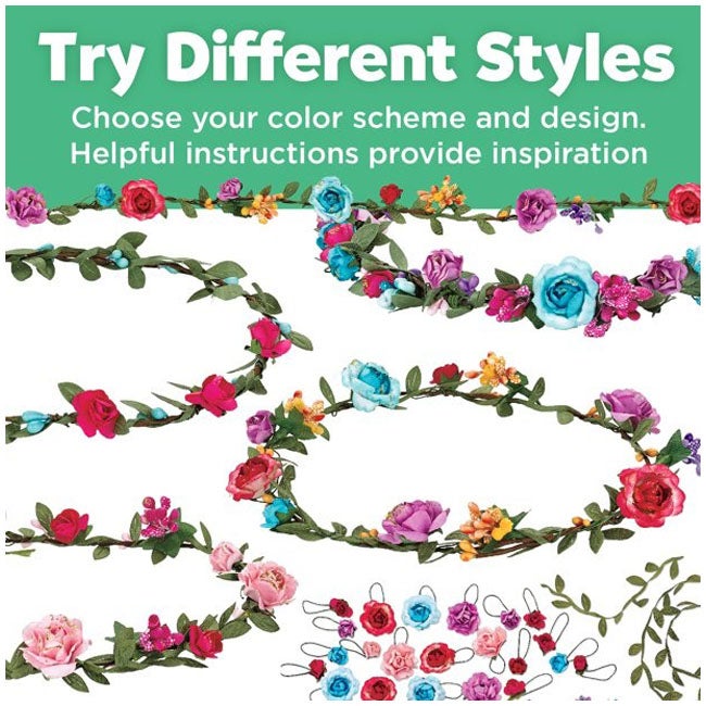 CREATIVITY FOR KIDS FLOWER CROWNS