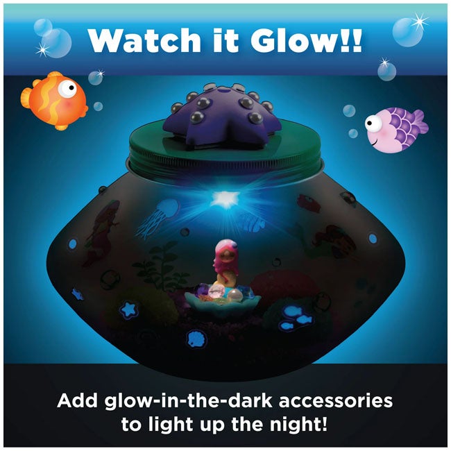 CREATIVITY FOR KIDS CRYSTAL MERMAID TERRARIUM