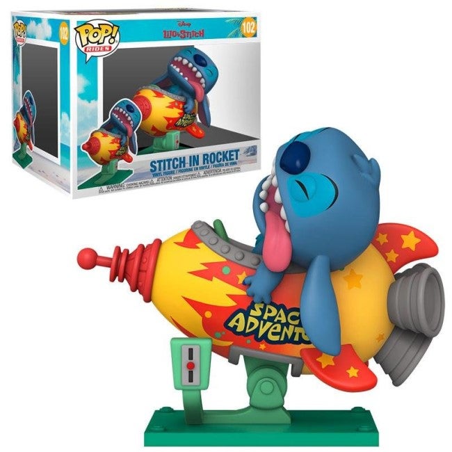 FUNKO POP RIDES - LILO & STITCH IN ROCKET