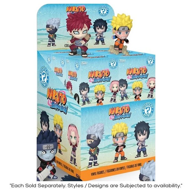FUNKO MYSTERY MINI ANIMATED: NARUTO 12PC PDQ