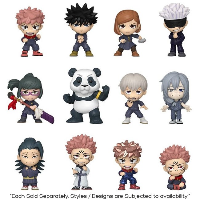 FUNKO MYSTERY MINI ANIMATED: JUJUTSU KAISEN - 12PC PDQ
