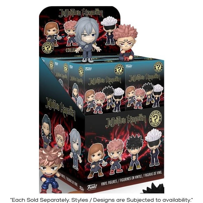 FUNKO MYSTERY MINI ANIMATED: JUJUTSU KAISEN - 12PC PDQ