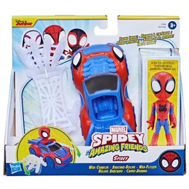 HASBRO MARVEL SPIDEY AMAZING FRIENDS 4 INCH ULTIMATE WEB CRA