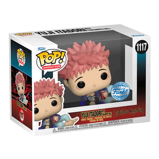 FUNKO POPANIMATION: JUJUTSU KAISEN-ITADORI W/TSUKAMOTO DOLL