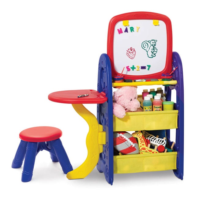 GROW'N UP CRAYOLA EZ DRAW N STORE ACTIVITY CENTER