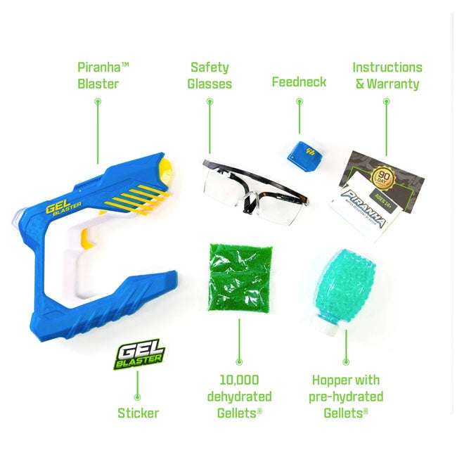 GEL BLASTER PIRANHA BLASTER