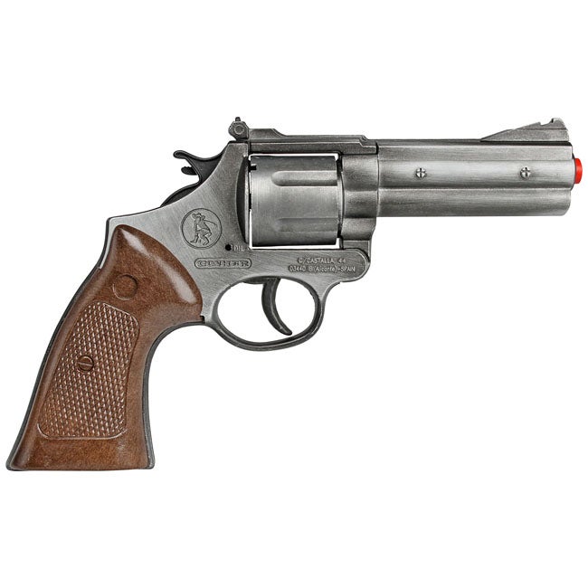 GONHER POLICE REVOLVER 12-SHOTS SILVER