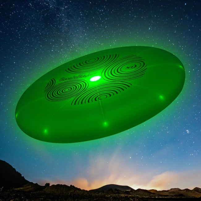 NITE IZE FLASHFLIGHT LED LIGHT UP FLYING DISC - RED