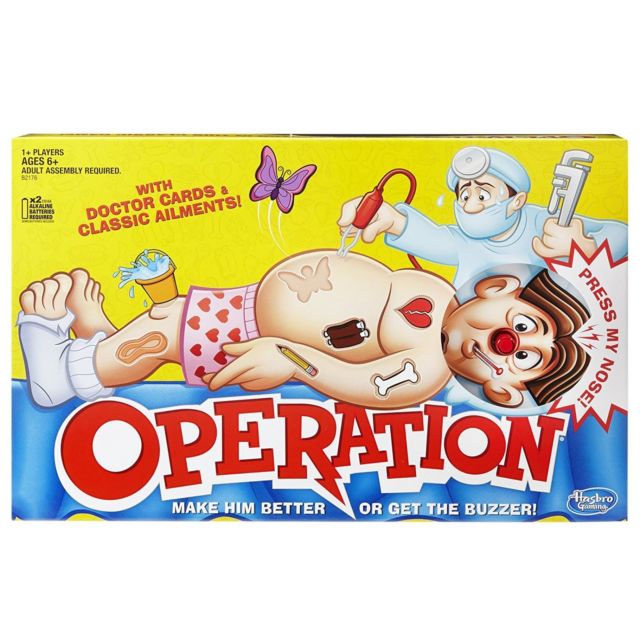 HASBRO OPERATION CLASSIC GAME