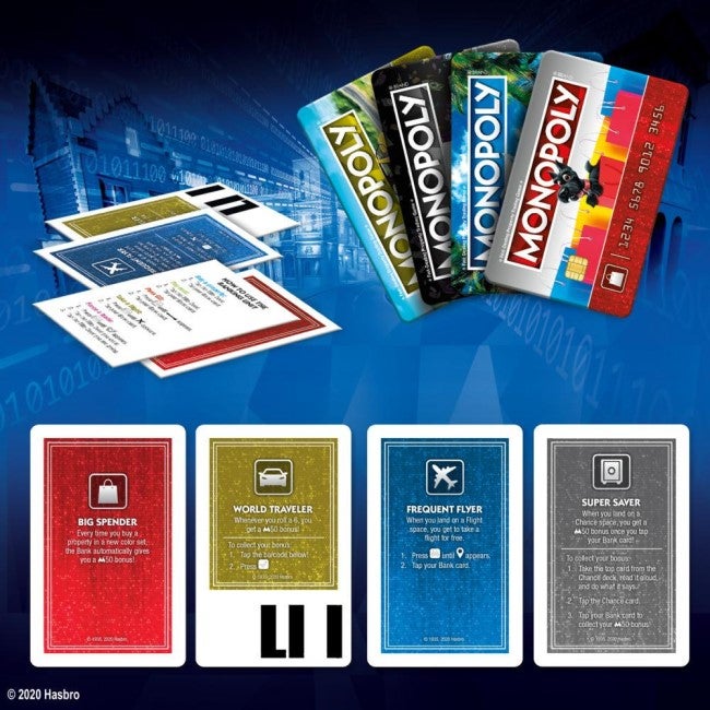 HASBRO MONOPOLY SUPER ELECTRONIC BANKING GAME