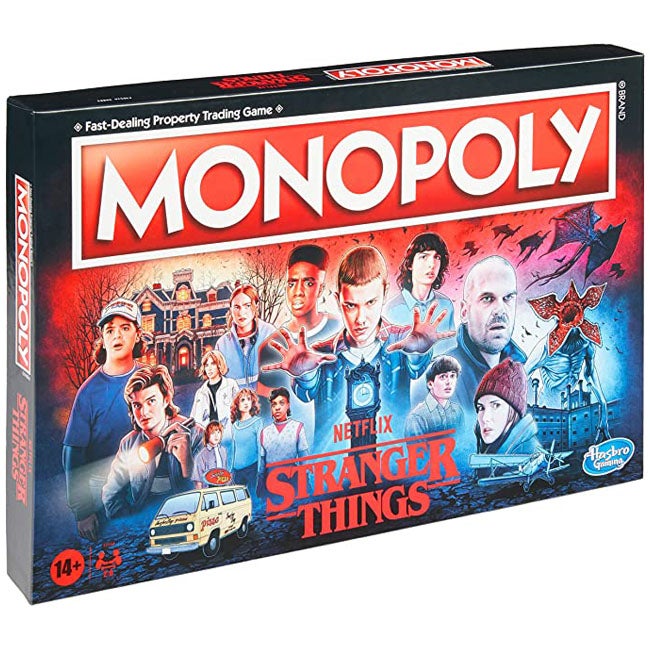 HASBRO MONOPOLY - NETFLIX STRANGER THINGS EDITION GAME