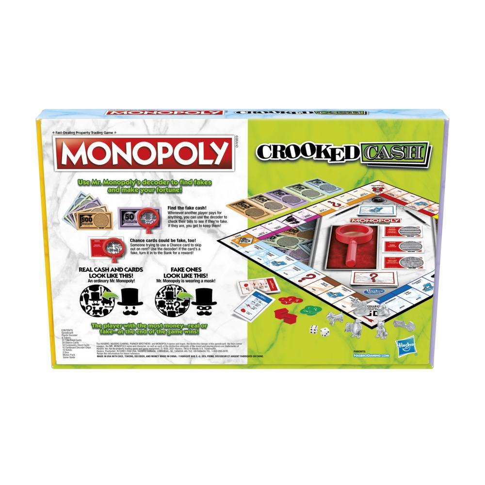 HASBRO MONOPOLY - CROOKED CASH