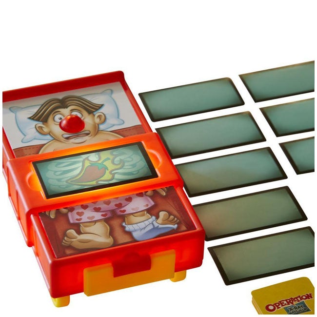 HASBRO OPERATION X-RAY MATCH UP BOARD GAME