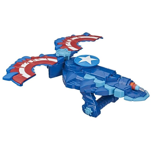 HASBRO MARVEL MECH STRIKE CAPTAIN AMERICA SHIELD BLASTER
