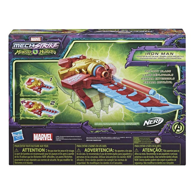 HASBRO MARVEL MECH STRIKE IRON MAN BLAST BLADE
