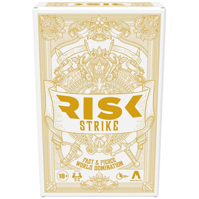HASBRO RISK STRIKE CARDS AND DICE GAME