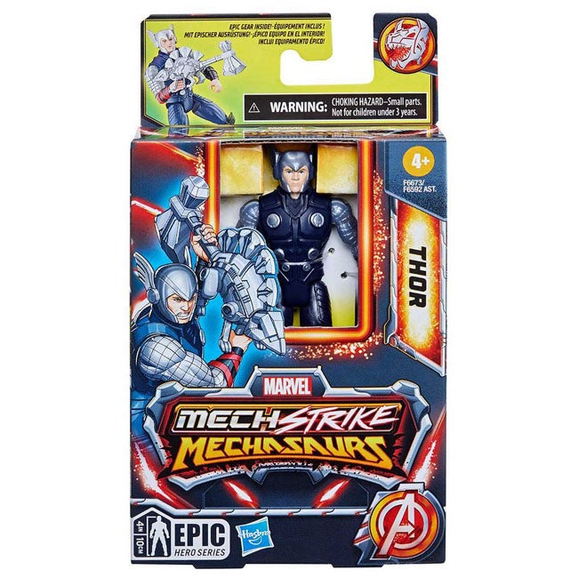 HASBRO MARVEL MECH STRIKE MECHASAURS THOR ACTION FIGURE
