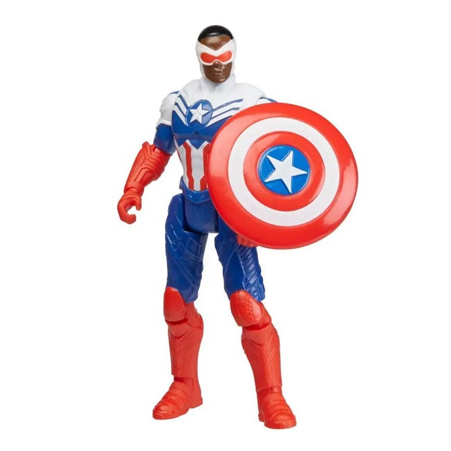 HASBRO MARVEL MECH STRIKE MECHASAURS CAPTAIN AMERICA REDWING