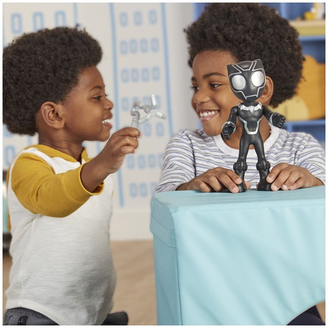 HASBRO MARVEL SPIDEY AND FRIENDS SUPERSIZED BLACK PANTHER