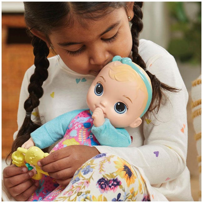 BABY ALIVE SOFT N CUTE DOLL BLONDE HAIR