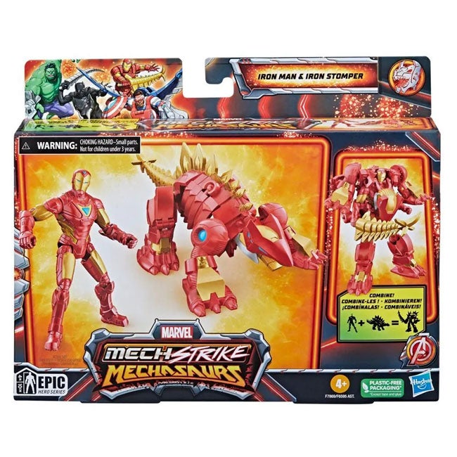 MARVEL MECH STRIKE MECHASAURS IRONMAN 4 INCHES