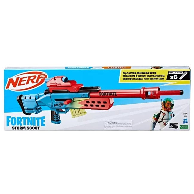NERF FORTNITE STORM SCOUT BLASTER