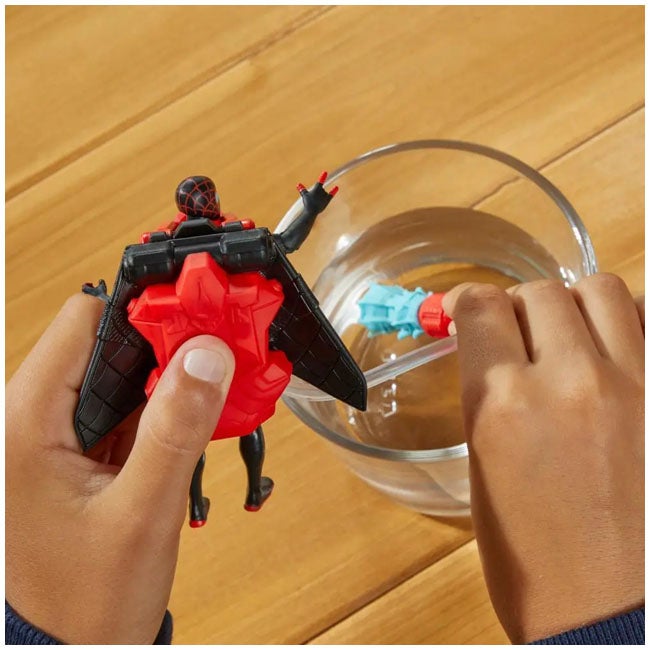 HASBRO MARVEL SPIDERMAN AQUA WEB WARRIORS MILES MORALES