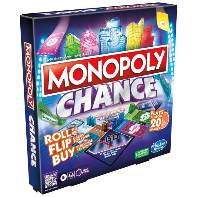 HASBRO MONOPOLY CHANCE BOARD GAME