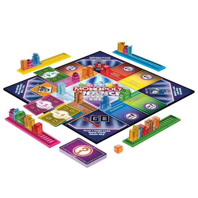 HASBRO MONOPOLY CHANCE BOARD GAME