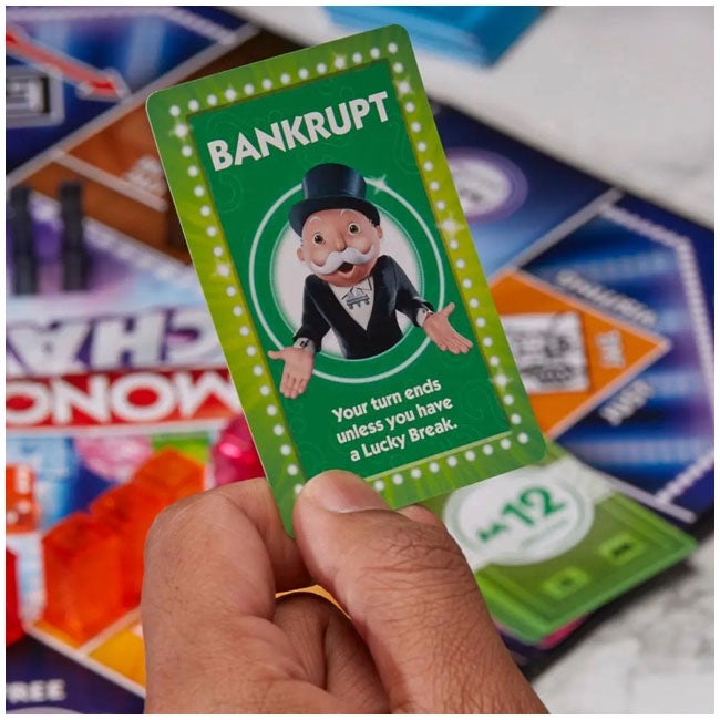 HASBRO MONOPOLY CHANCE BOARD GAME