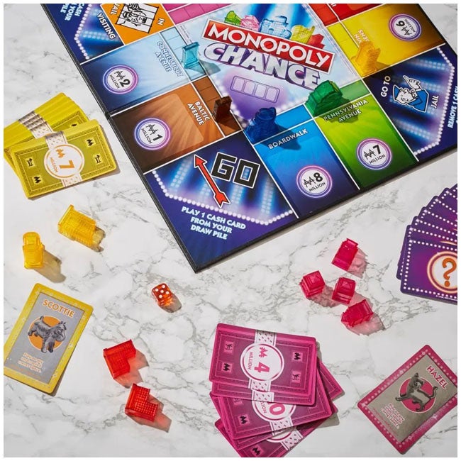HASBRO MONOPOLY CHANCE BOARD GAME