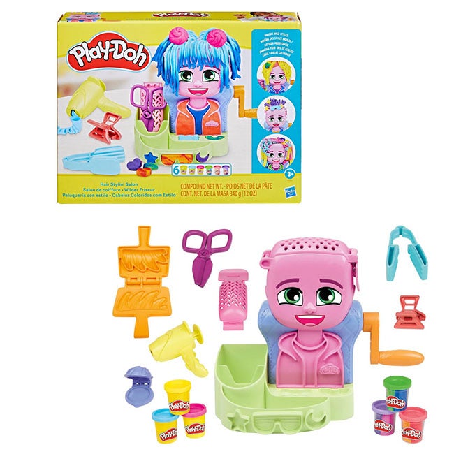 PLAY-DOH HAIR STYLIN SALON PLAYSET