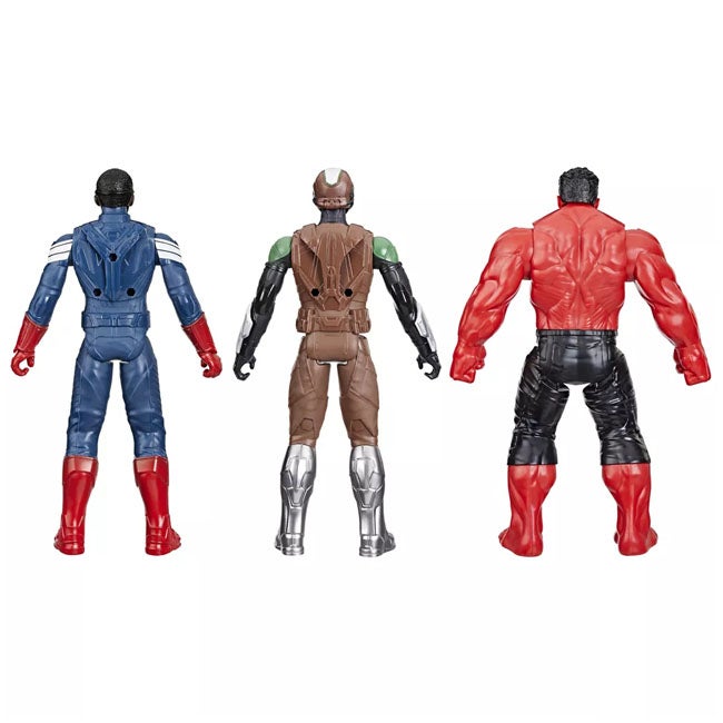 MARVEL CAPTAIN AMERICA BRAVE NEW WORLD 3-PACK TITAN HERO