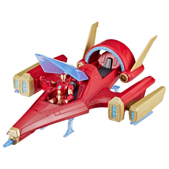 HASBRO MARVEL AVENGERS IRON MAN REPULSOR BLAST BATTLE JET SE