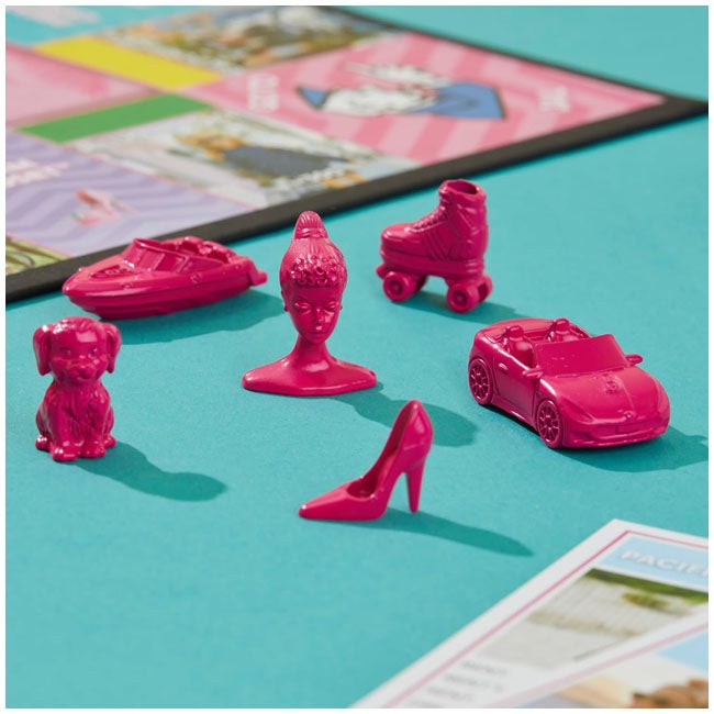 HASBRO MONOPOLY - BARBIE EDITION BOARD GAME