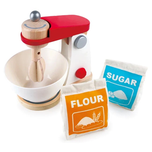 HAPE WOODEN MIX AND BAKE BLENDER