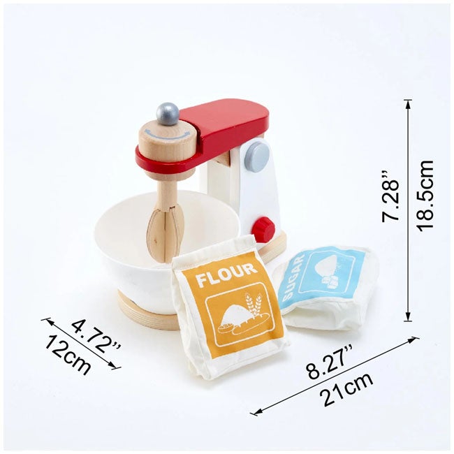 HAPE WOODEN MIX AND BAKE BLENDER