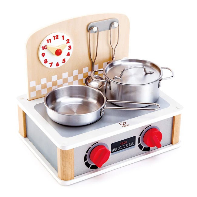 HAPE 2-IN-1 KITCHEN AND GRILL SET