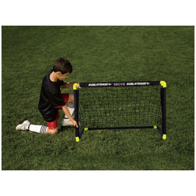 HOSTFULL FOLDING DOUBLE MINI SOCCER GOAL SET